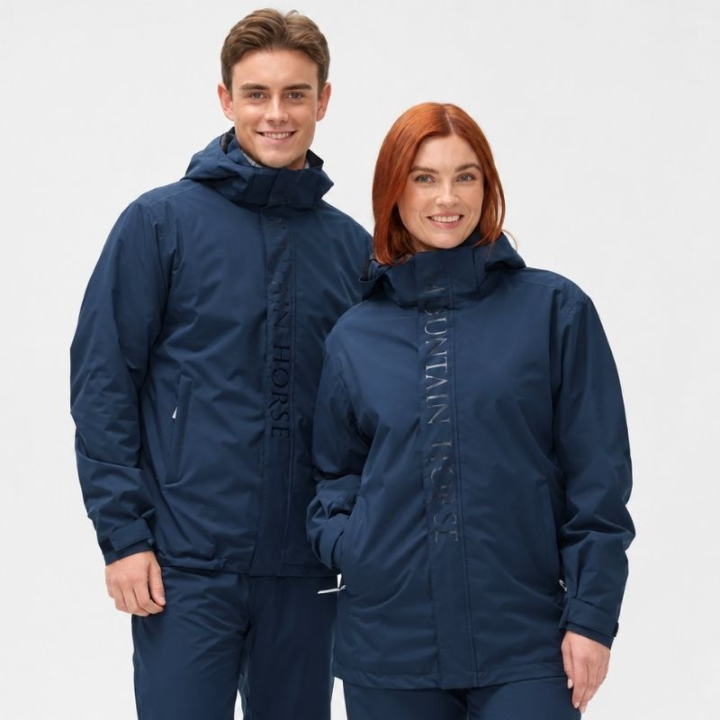 Ridejakke Mountain Cover Marineblå i gruppen Rideklær / Jakker / Ridejakker hos Equinest (03469040002NA_r)