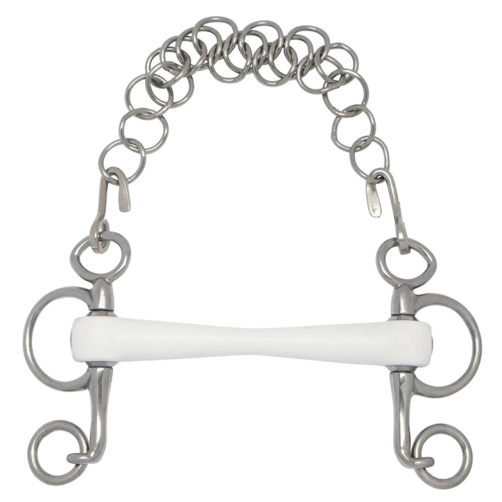 Baby Pelham Flexi Soft i gruppen Hesteutstyr / Bitt / Pelham hos Equinest (05000848)