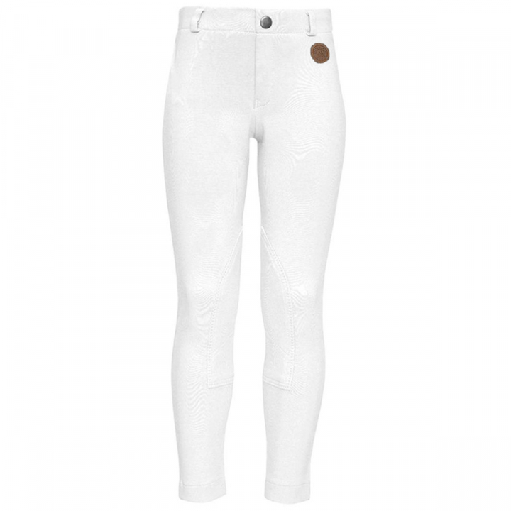 Barnridsebukser YRC Hvit i gruppen Rideklær / Ridebukser & Ridetights / Ridebukser hos Equinest (05093Vi_r)