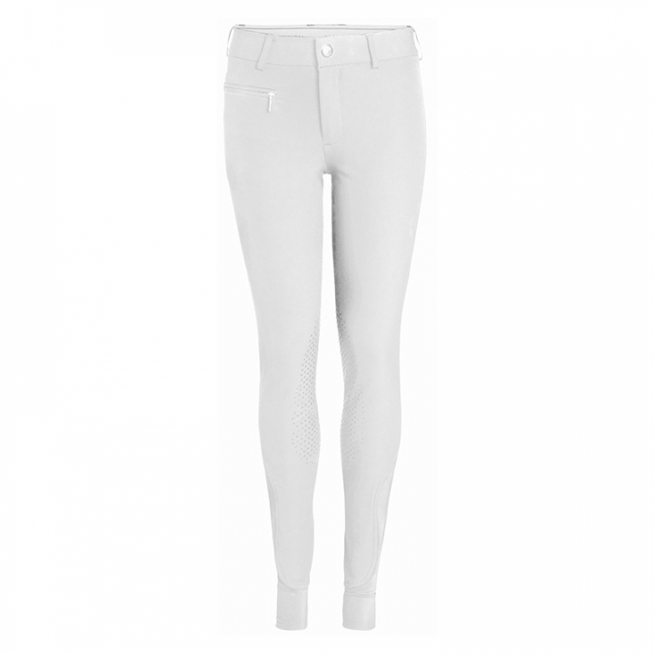 Barneridbukse Crown Hvit i gruppen Rideklær / Ridebukser & Ridetights / Ridebukser hos Equinest (05338Vi_r)