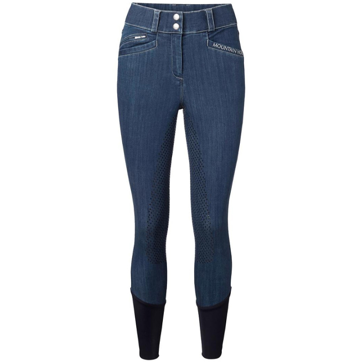Ridebukse Dream Denim Full Seat Blå i gruppen Rideklær / Ridebukser & Ridetights hos Equinest (053570423bcBL_r)