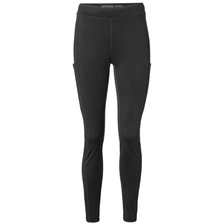 Ridetights Barn/Junior Bianca Weather Proof Svart i gruppen Rideklær / Ridebukser & Ridetights / Ridetights & Rideleggings hos Equinest (053780100AFBA_r)