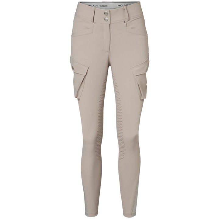 Ridebukse Estelle Cargo Full Grip Grå i gruppen Rideklær / Ridebukser & Ridetights / Ridebukser hos Equinest (05384010GR_r)