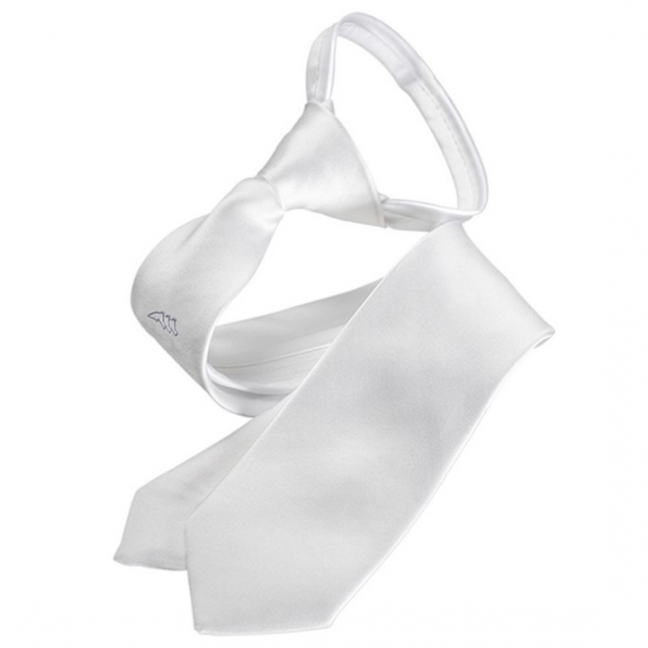 Slips Quick Tie Hvit i gruppen Rideklær / Tilbehør / Slips hos Equinest (07130077201)