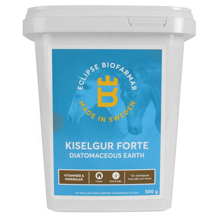 Kiselgur Forte 0.5kg i gruppen Tilskudd / Tilskudd hest / Hud & Pels hos Equinest (0798)