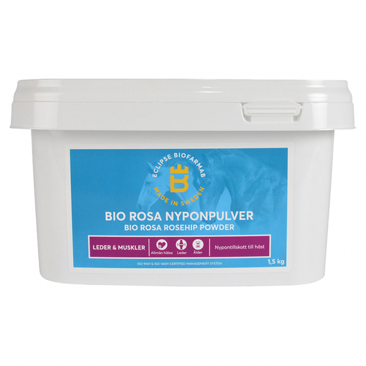 Bio Rosa CL Nypepulver 1,5kg i gruppen Tilskudd / Tilskudd hest / Immunforsvar hos Equinest (0808)