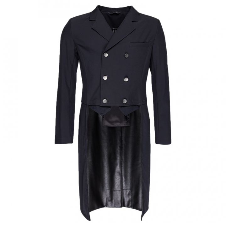 Frakk Herr Classic Softshell Marineblå i gruppen Rideklær / Konkurransejakker & Frakker hos Equinest (1000233952NA)