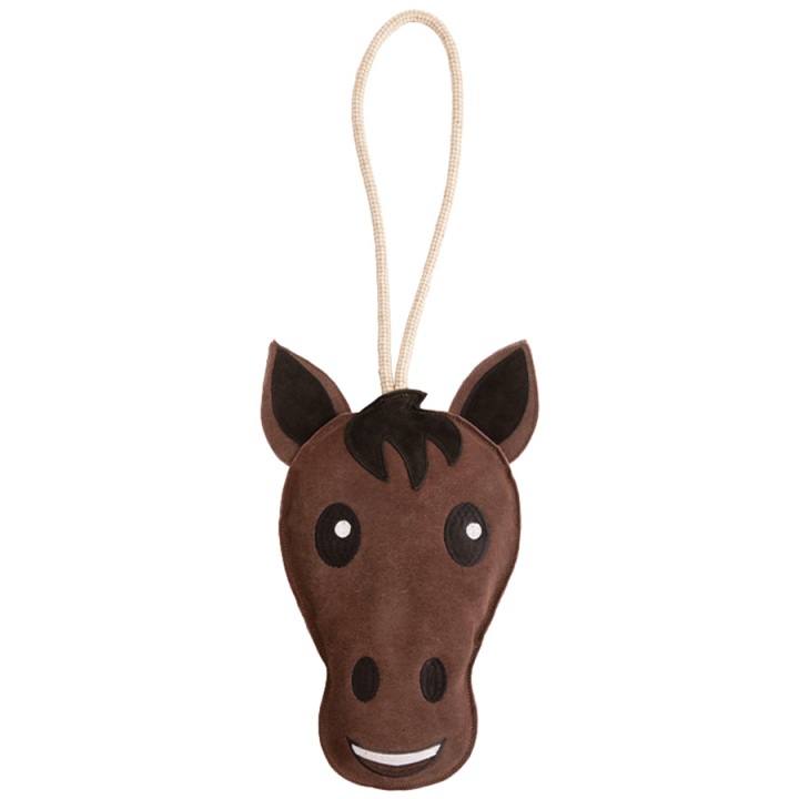Hesteleke Equimojis The Happy One Mørk brun i gruppen Stall & Paddock / Hestelek hos Equinest (100214BR)
