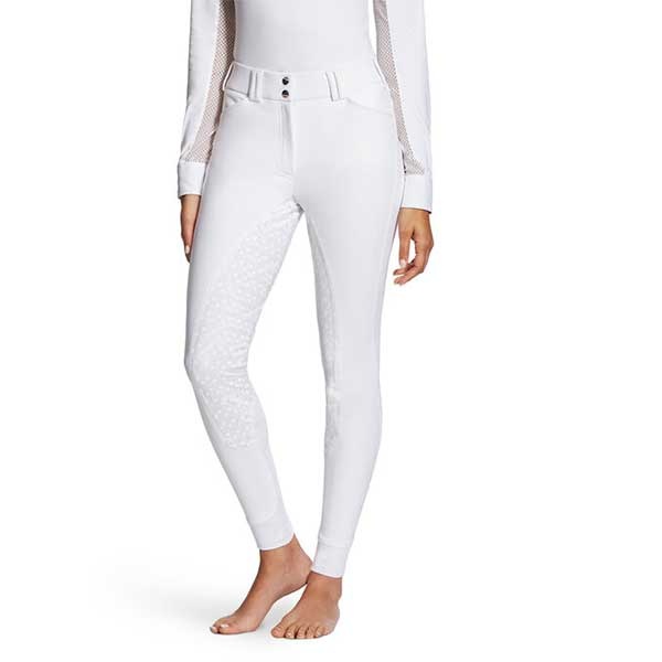 Ridebukse Tri Factor Full Grip Hvit i gruppen Rideklær / Ridebukser & Ridetights / Ridebukser hos Equinest (10021776_V_r)