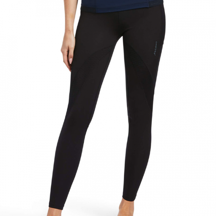 Ridetights Ascent Half Grip Svart i gruppen Rideklær / Ridebukser & Ridetights / Ridetights & Rideleggings hos Equinest (10039869Sv_r)