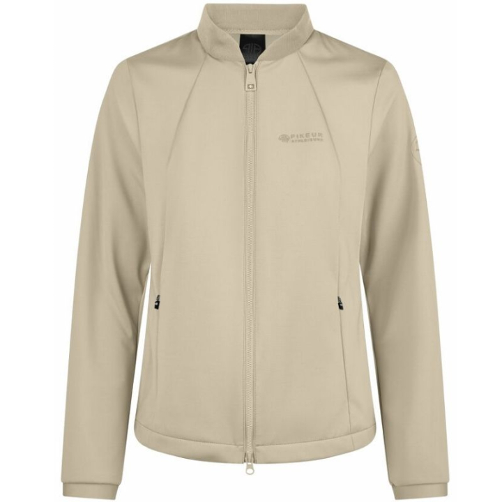 Fleecejakke Athleisure Beige i gruppen Rideklær / Jakker / Ridejakker hos Equinest (10400110BE_r)
