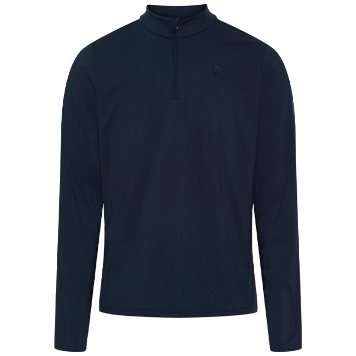 Funksjonstrøye Herre Steve 1/4 Zip Marineblå i gruppen Rideklær / Gensere & Hoodies hos Equinest (104632014NA)
