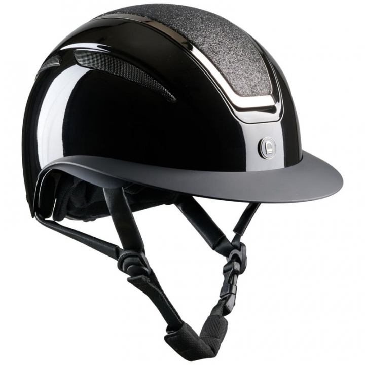 Ridehjelm MIPS Guardian Glossy Svart i gruppen Rideutstyr / Ridehjelmer / MIPS-ridehjelmer hos Equinest (10474200001BA)