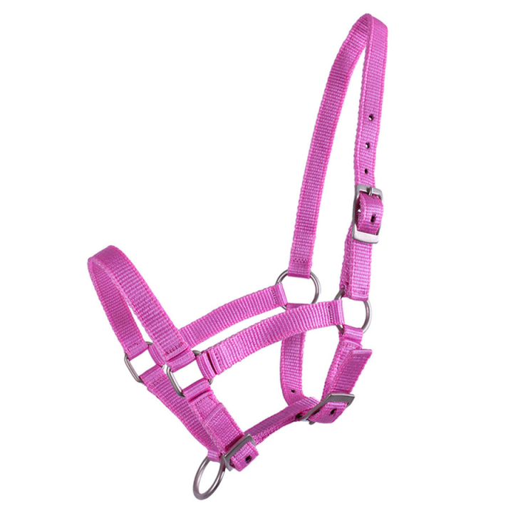 Føllgrime Adjustable Rosa i gruppen Hesteutstyr / Grimer / Føllgrimer hos Equinest (1047RZV1PI_r)