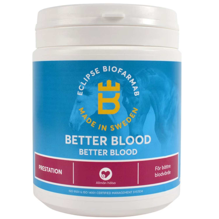 Better Blood 400g i gruppen Tilskudd / Tilskudd hest / Prestasjon hos Equinest (10916NE-400)