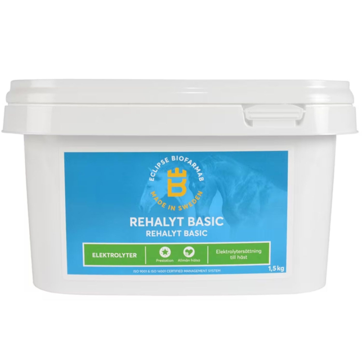 Rehalyt Basic 1,5kg i gruppen Tilskudd / Tilskudd hest / Prestasjon hos Equinest (1252NE)