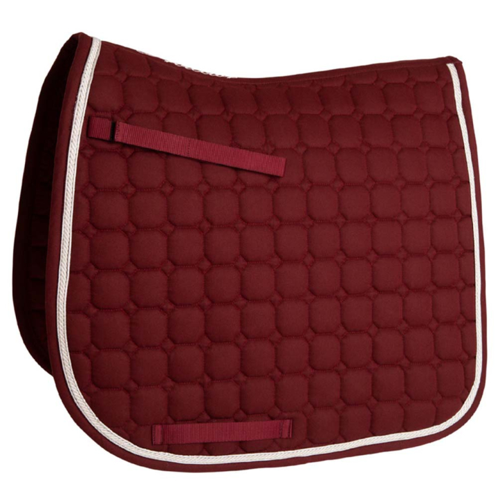 Dressursjabrak Octagon Quilt Vinrød i gruppen Hesteutstyr / Sjabraker / Dressursjabraker hos Equinest (132044WN_r)
