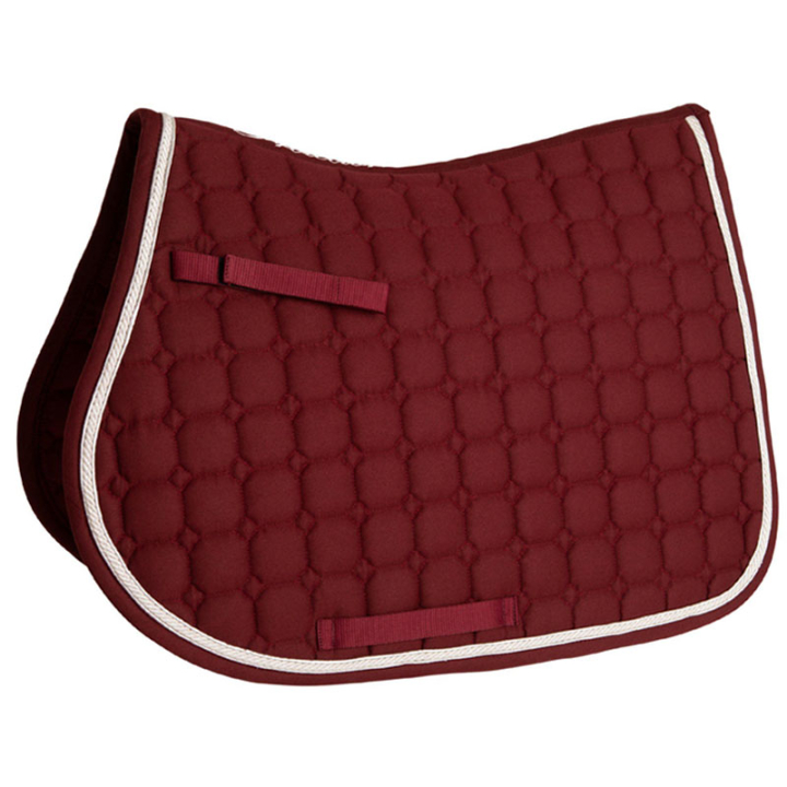 Sjabrak Octagon Quilt Vinrød i gruppen Hesteutstyr / Sjabraker / Allround & Sprangsjabraker hos Equinest (132244WN_r)
