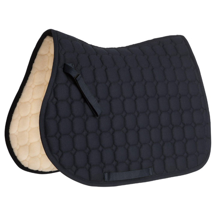 Sjabrak Octacon Quilt Faux Fur Marineblå i gruppen Hesteutstyr / Sjabraker / Allround & Sprangsjabraker hos Equinest (132824NA_r)