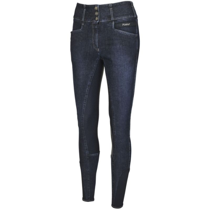 Ridebukser Candela DuraGrip Jeans FG Marineblå i gruppen Rideklær / Ridebukser & Ridetights / Ridebukser hos Equinest (14171647NA_r)
