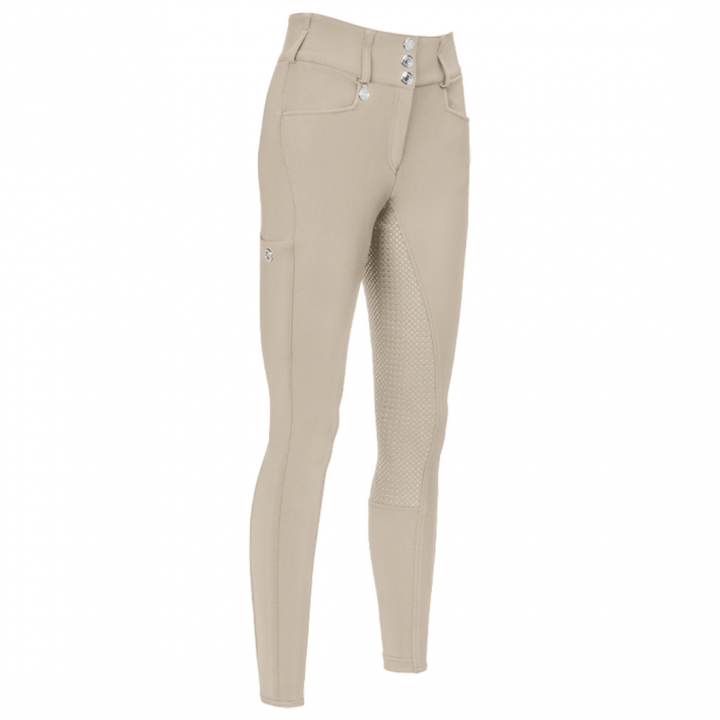 Ridebukse New Candela Grip Helskinn Beige i gruppen Rideklær / Ridebukser & Ridetights / Ridebukser hos Equinest (143906BE)