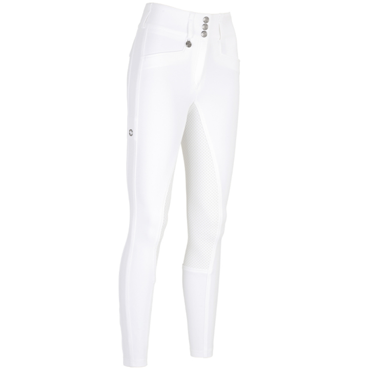 Ridebukse New Candela Grip Helskinn Hvit i gruppen Rideklær / Ridebukser & Ridetights / Ridebukser hos Equinest (143906WH)