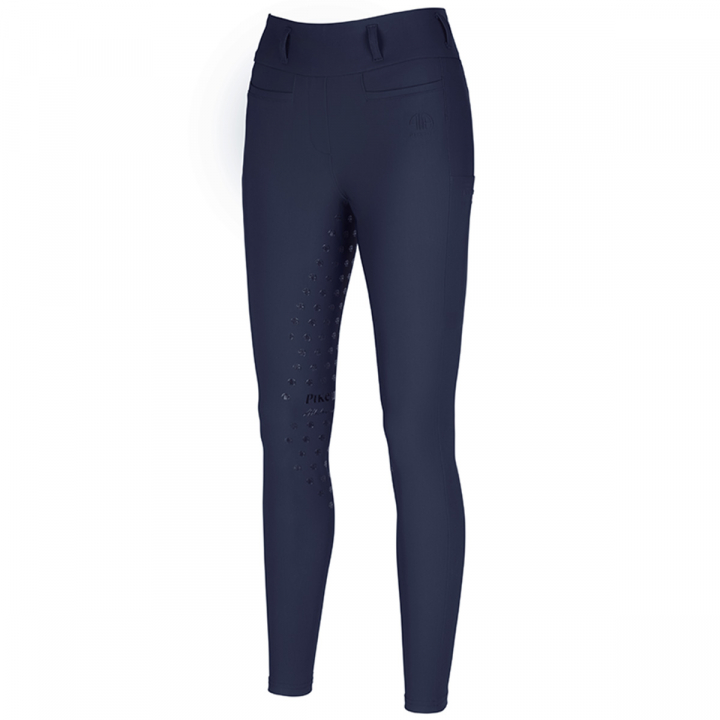 Ridetights Linnett SD Helskinn Marineblå i gruppen Rideklær / Ridebukser & Ridetights / Ridetights & Rideleggings hos Equinest (146505NA)