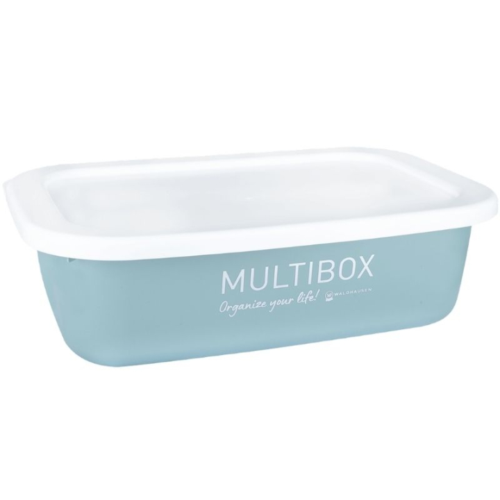Multibox med Lokk 3L Blå i gruppen Stall & Paddock / Stallutstyr / Fôrutstyr hos Equinest (1500915BL)