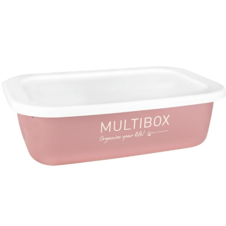 Multibox med Lokk 3L Rosa i gruppen Stall & Paddock / Stallutstyr / Fôrutstyr hos Equinest (1500932PI)