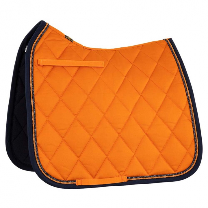Dressursjabrak Event Cooldry Oransje/Marineblå i gruppen Hesteutstyr / Sjabraker / Dressursjabraker hos Equinest (164018OR)