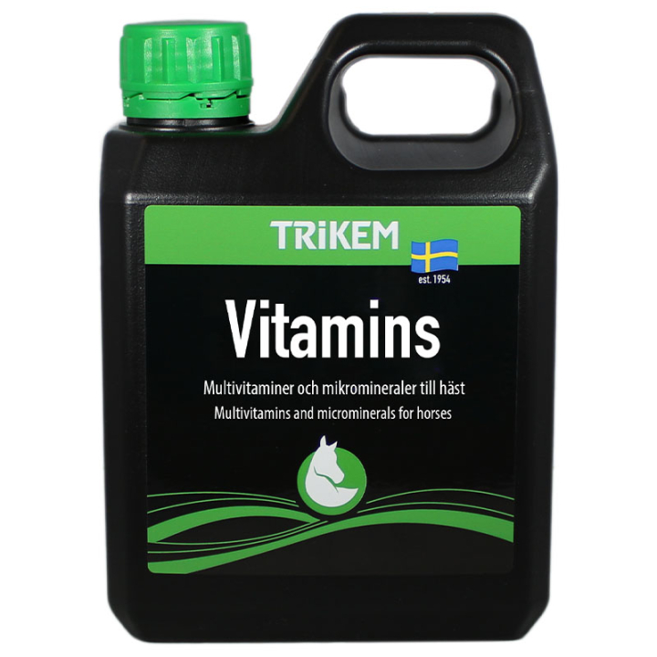 Vitamins Flytende 1000ml i gruppen Tilskudd / Tilskudd hest / Vitaminer & Mineraler hos Equinest (178200)