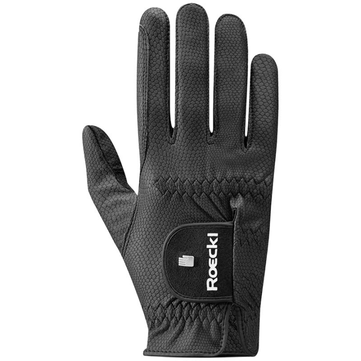 Ridehansker Roeck-Grip Pro Svart i gruppen Rideklær / Hansker hos Equinest (180830110809BA_r)