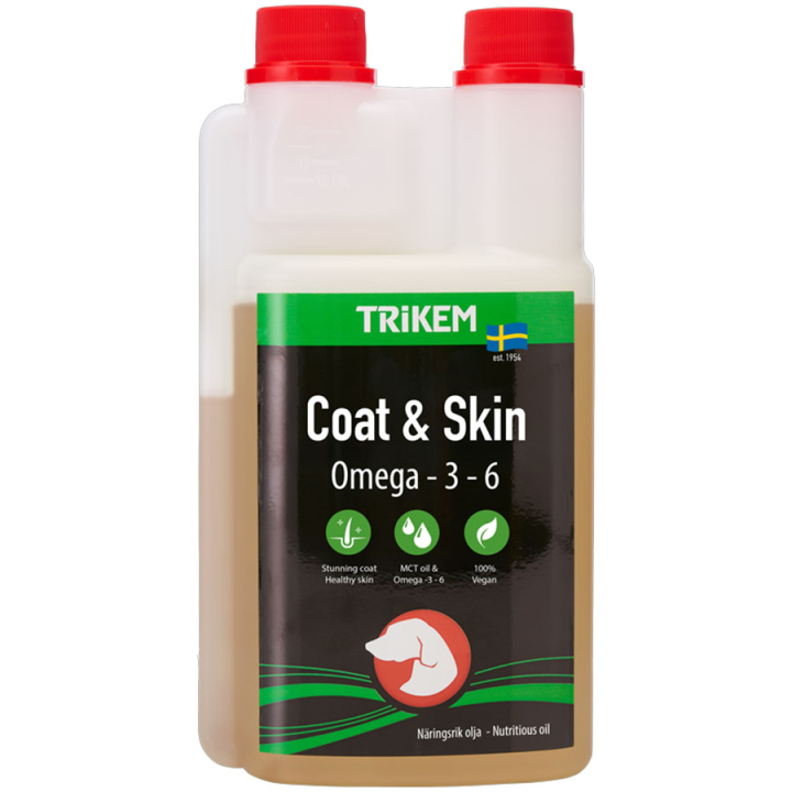 Coat & Skin 500ml i gruppen Tilskudd / Tilskudd hund hos Equinest (1845005-500)