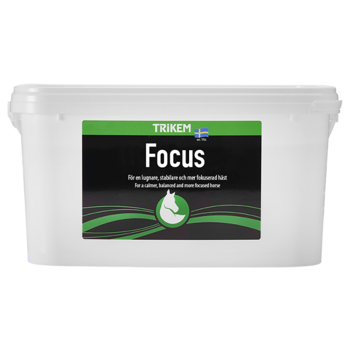 Focus 4000g i gruppen Tilskudd / Tilskudd hest / Beroligende hos Equinest (1859400-4000G)