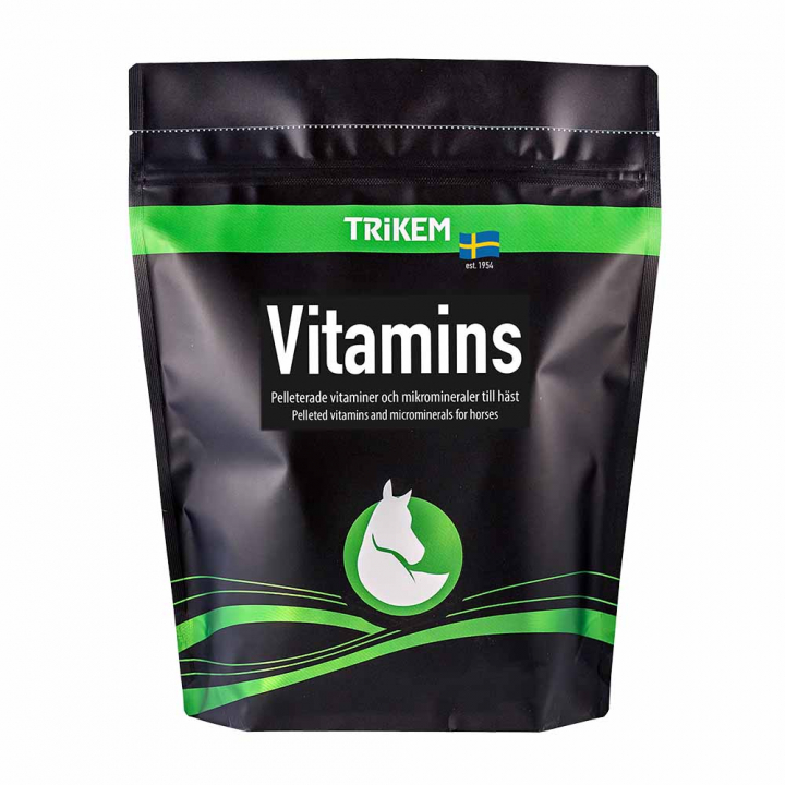 Vitamins Pellets 1000g i gruppen Tilskudd / Tilskudd hest / Vitaminer & Mineraler hos Equinest (1890000)