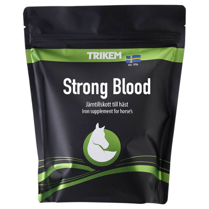 Strong Blood 900g i gruppen Tilskudd / Tilskudd hest / Luftveier hos Equinest (1894000-900)