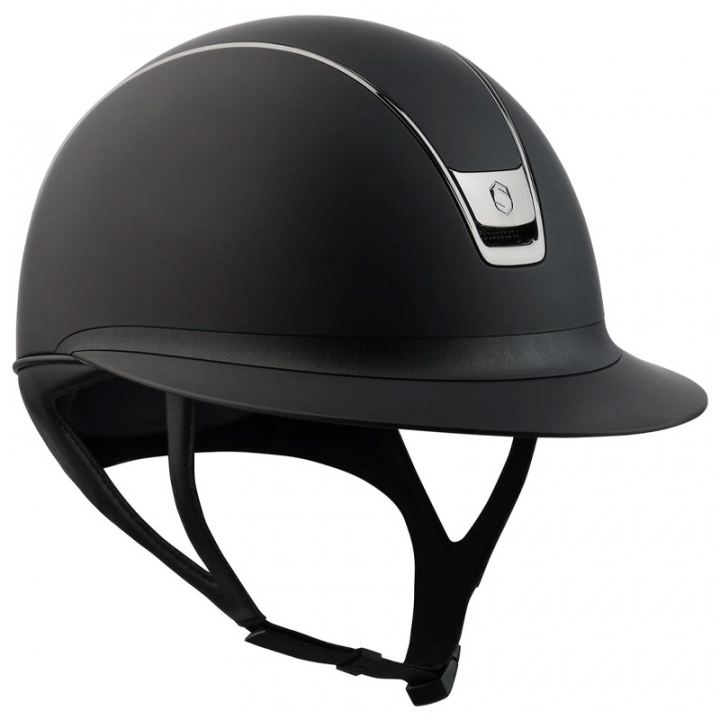 Ridehjelm Miss Shield Shadowmatt 2.0 Black Chrome Svart i gruppen Rideutstyr / Ridehjelmer / Solskjerm hos Equinest (2.0-44078BA)
