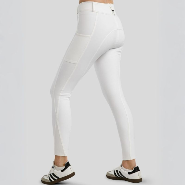 Ridebukse Megan Full Grip Hvit i gruppen Rideklær / Ridebukser & Ridetights / Ridebukser hos Equinest (207721334WH_r)
