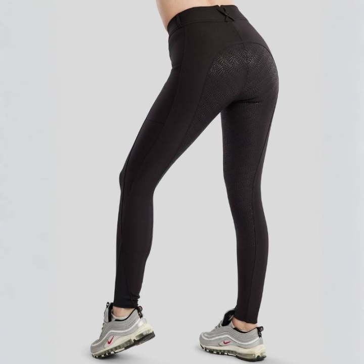 Ridebukse Megan Full Grip Svart i gruppen Rideklær / Ridebukser & Ridetights / Ridebukser hos Equinest (207724334BA_r)