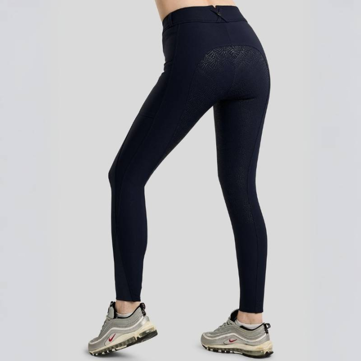 Ridebukse Megan Full Grip Marineblå i gruppen Rideklær / Ridebukser & Ridetights / Ridebukser hos Equinest (207727334NA_r)