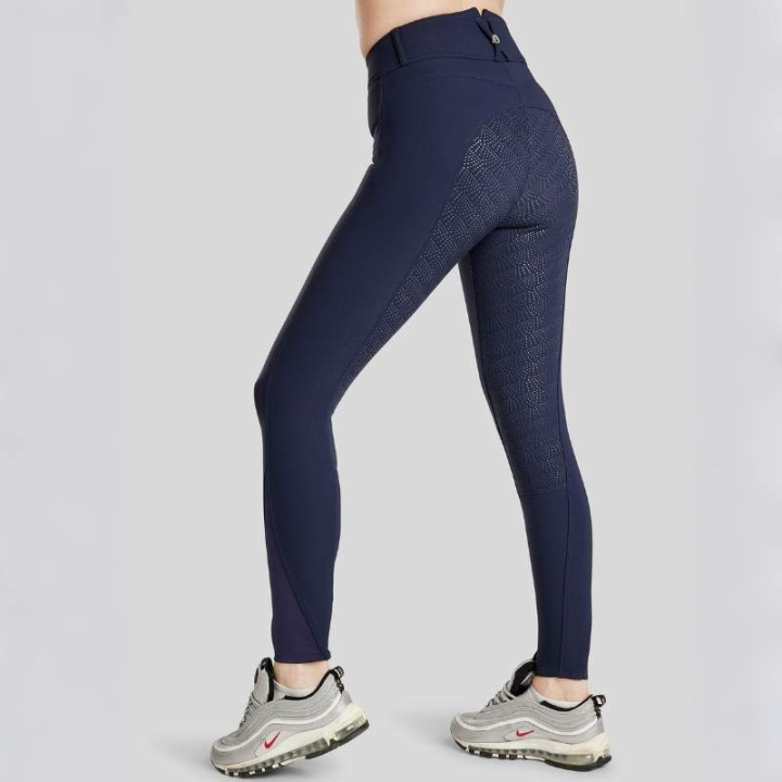 Ridebukse Megan Yati Full Grip Marineblå i gruppen Rideklær / Ridebukser & Ridetights / Ridebukser hos Equinest (207821033NA_r)