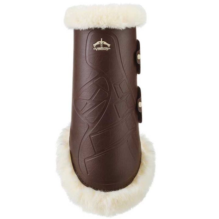 Dressurbeskyttere Front STS TRS Brun i gruppen Hesteutstyr / Belegg & Bandasjer / Dressur- & Treningsbelegg hos Equinest (21020177_B_r)