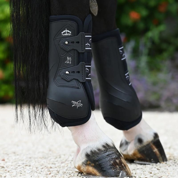 Dressurbeskyttere Absolute Rear Elastic Svart i gruppen Hesteutstyr / Belegg & Bandasjer / Dressur- & Treningsbelegg hos Equinest (21020191Sv_r)