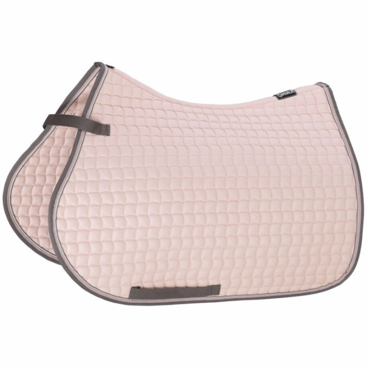 Sprangsjabrak Cotton Contrast Rosa i gruppen Hesteutstyr / Sjabraker / Allround & Sprangsjabraker hos Equinest (21100041PI_r)