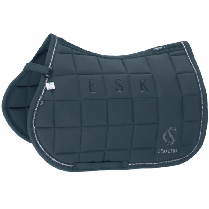 Sjabrak Big Square Sparkle Classic Sports Grønn i gruppen Hesteutstyr / Sjabraker / Allround & Sprangsjabraker hos Equinest (21227653GN_r)