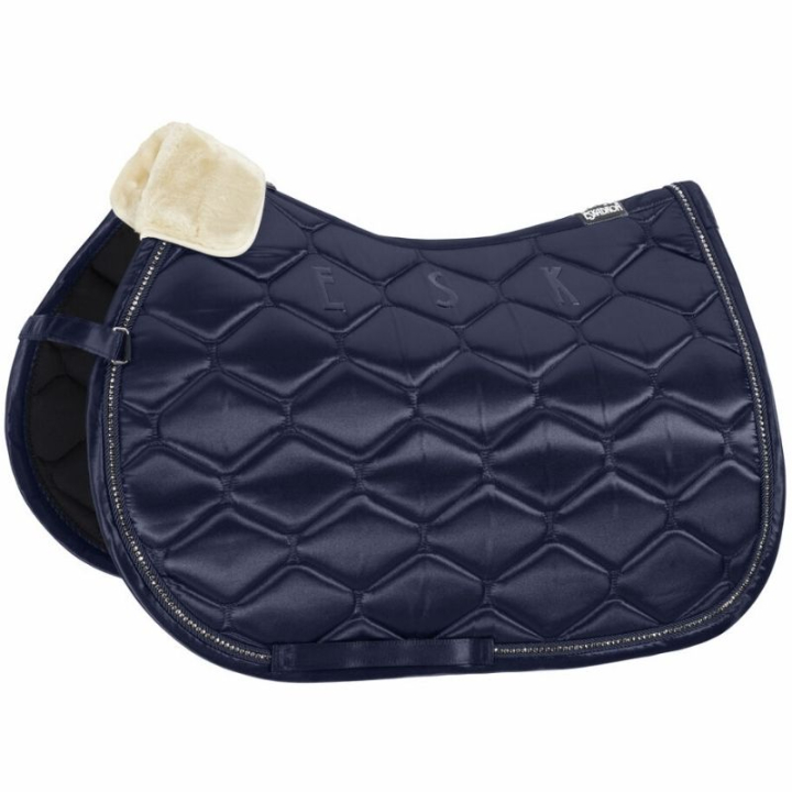 Sjabrak Satin Crystal Marineblå i gruppen Hesteutstyr / Sjabraker / Allround & Sprangsjabraker hos Equinest (21810051NA_r)