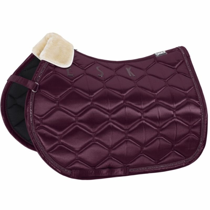 Sjabrak Satin Crystal Vinrød i gruppen Hesteutstyr / Sjabraker / Allround & Sprangsjabraker hos Equinest (21810051WN_r)
