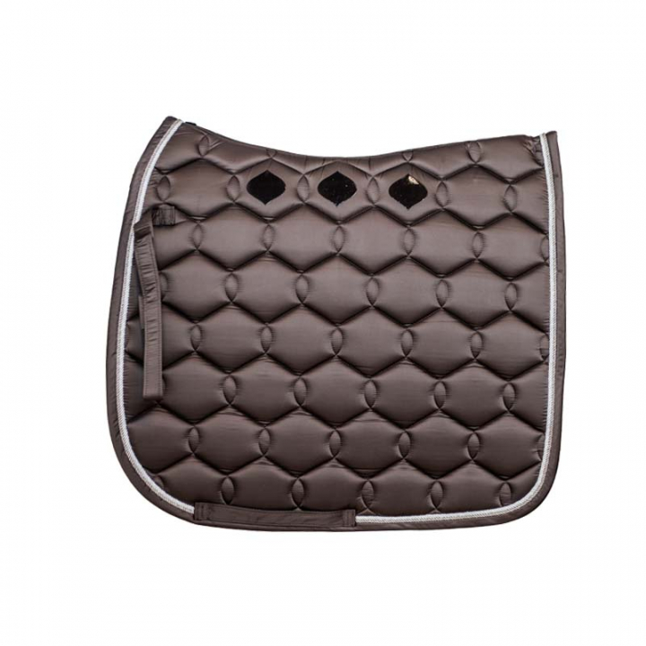 Dressursjabrak Glossy Wave Brun i gruppen Hesteutstyr / Sjabraker / Dressursjabraker hos Equinest (218500_B_r)