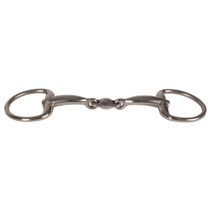 Muffebitt Tredelt Stainless Steel 14mm i gruppen Hesteutstyr / Bitt / Muffebitt hos Equinest (22007421_r)