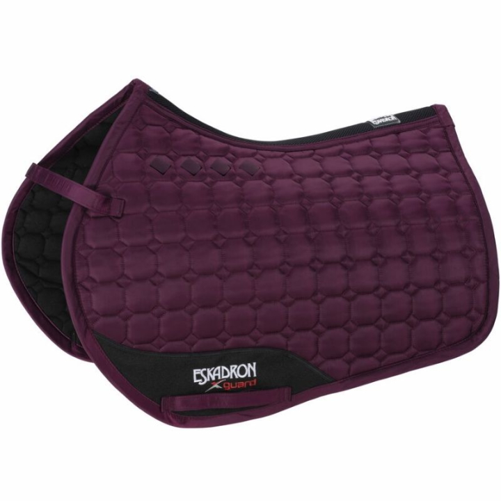 Sprangsjabrak Glossy Compact Vinrød i gruppen Hesteutstyr / Sjabraker / Allround & Sprangsjabraker hos Equinest (22200044WN_r)